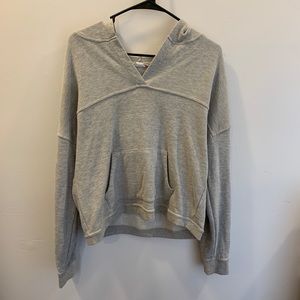 Cute Cropped Grey Sweater